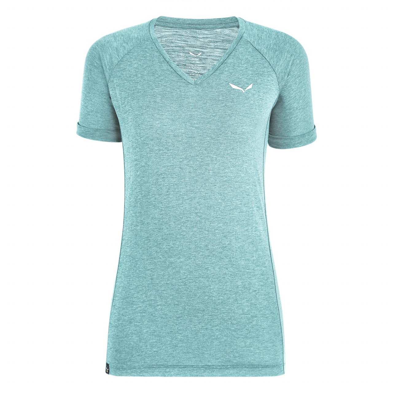 Camisetas Salewa Puez Melange Dry V-Neck Mujer Azules Mexico (WY0479568)